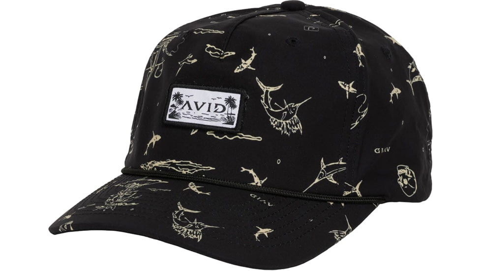 AVID Sportswear Charter Hat - Mens, Black Sail, One Size, MH12343BLSOS