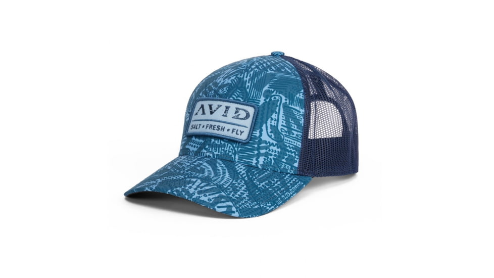 AVID Sportswear Clearwater Trucker Hat - Mens, Clearwater Abyss, One Size, MH12414CWAOS
