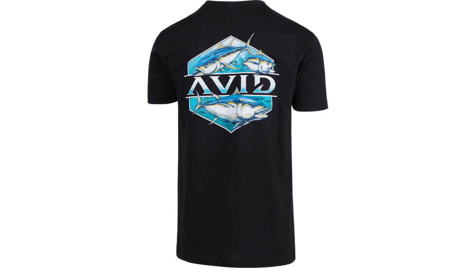 AVID Sportswear Cow Town T-Shirt - Mens, Black, Extra Large, MT12402BLKXL