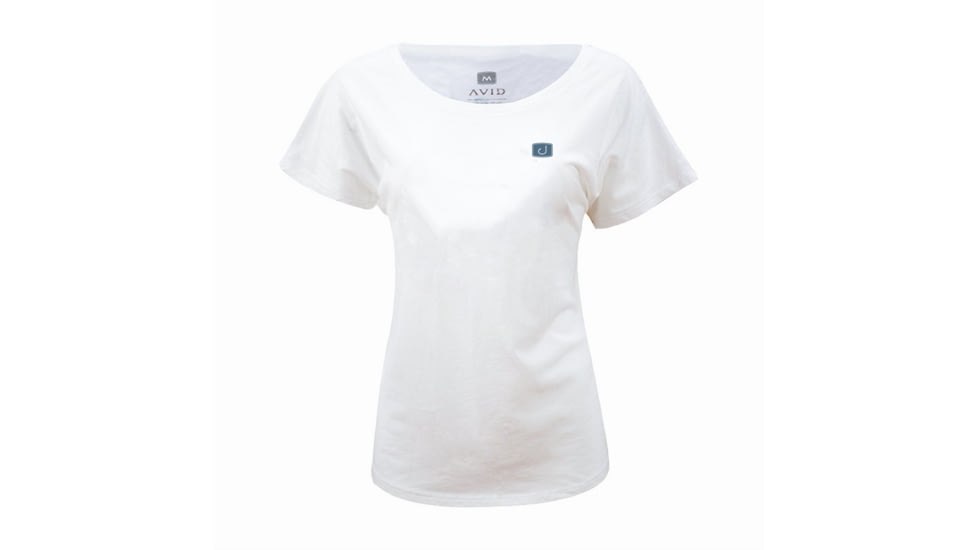 AVID Sportswear Island Queen T-Shirt - Womens, White, Small/Medium, WT12301WHTSM