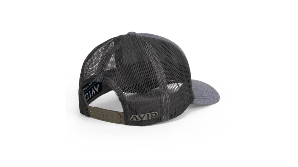 AVID Sportswear Layday Trucker Hat - Mens, Black Chambray, One Size, MH12408CBKOS