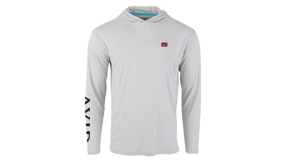 AVID Sportswear Locked Up Kinetic Avidry Long Sleeve Shirt - Mens, Glacier, Small, MK32305GLGSM
