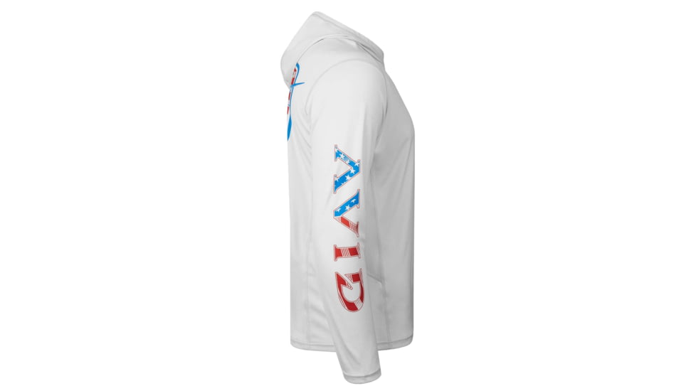 AVID Sportswear Marlin Pride Kinetic Avidry Hoodie - Mens, Glacier, Medium, MK32430GLGMD