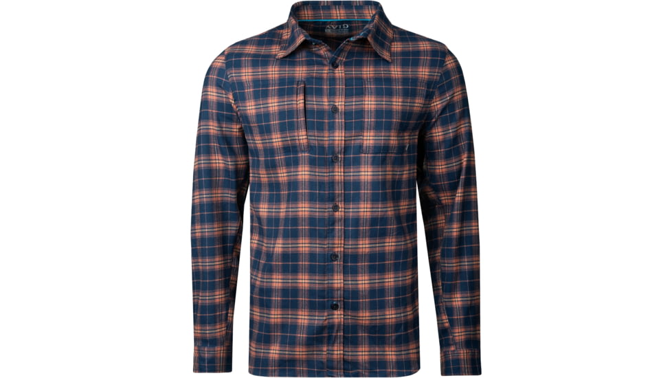 AVID Sportswear Newport Flannel Shirt - Mens, Abyss, Extra Large, MV32401ABYXL