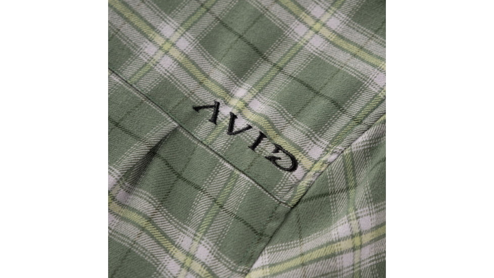 AVID Sportswear Newport Flannel Shirt - Mens, Cypress, Extra Large, MV32401CYPXL