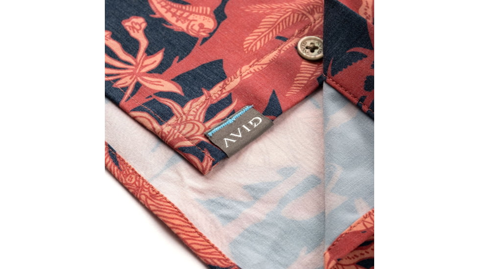 AVID Sportswear Palapa Shirt - Mens, Brick, Extra Large, MV12400BRKXL