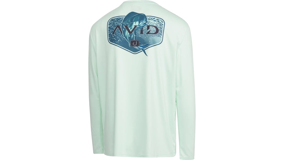 AVID Sportswear Youth Payout Avidry Long Sleeve Shirt - Boys, Seafoam, Extra Large, YK12401SFMXL
