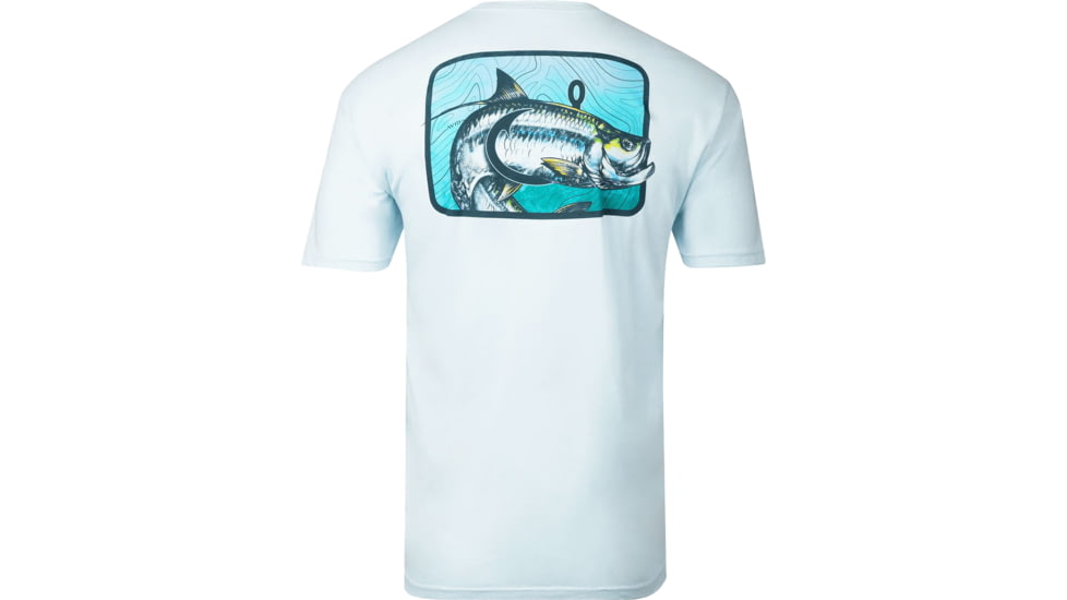 AVID Sportswear Scaled Icon T-Shirt - Mens, Seafoam, Medium, MT32416SFMMD