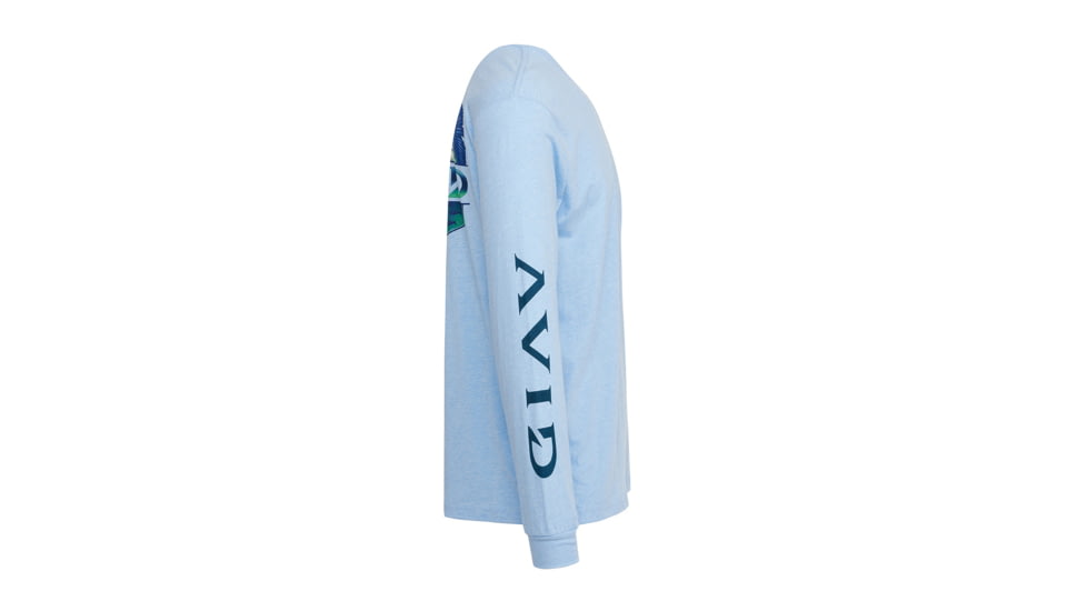 AVID Sportswear Slammed Long Sleeve T-Shirt - Mens, Heather Sky, Medium, MT12419HSKMD