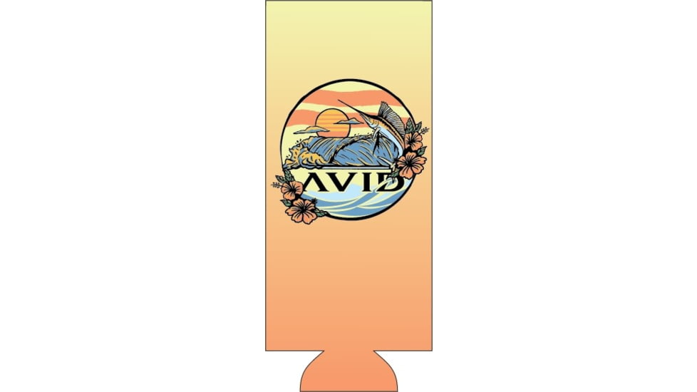 AVID Sportswear Slim Can Cooler, Sunrise, One Size, MA32303SUROS