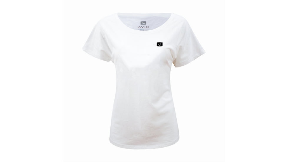 AVID Sportswear Sylvan Icon T-Shirt - Womens, White, Medium, WT12302WHTMD