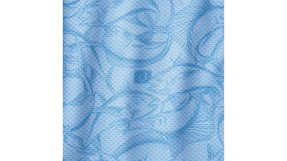 AVID Sportswear Trophy Fish Avidry Airmesh Hoodie - Mens, Sky, Large, MK32422SKYLG