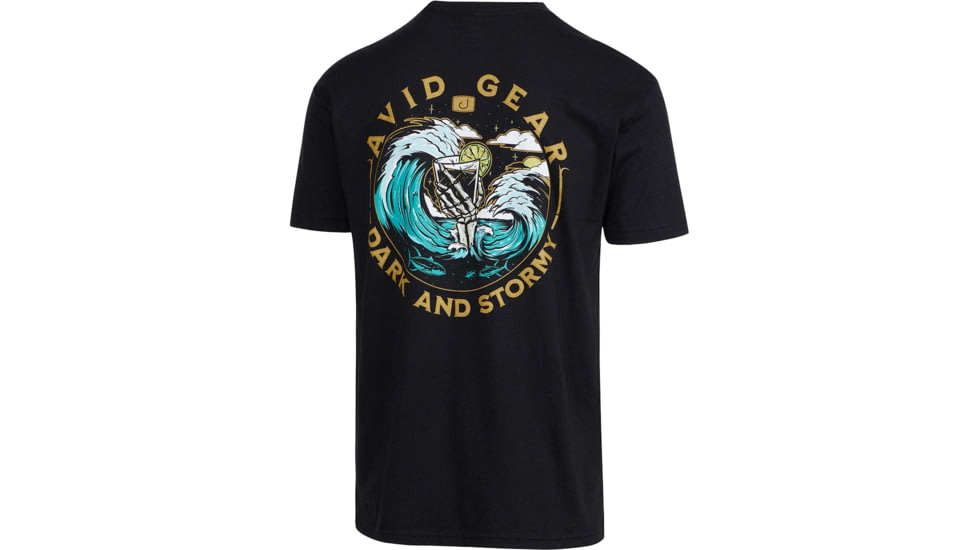 AVID Sportswear Victory At Sea T-Shirt - Mens, Black, Small/Medium, MT12424BLKSM