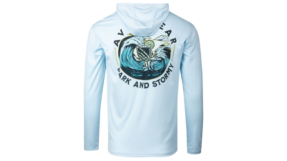 AVID Sportswear Victory Kinetic Avidry Hoodie - Mens, Ice Blue, Large, MK32429IBLLG