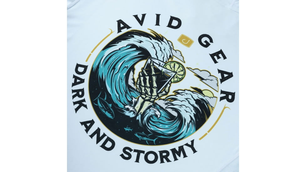 AVID Sportswear Victory Kinetic Avidry Hoodie - Mens, Ice Blue, Large, MK32429IBLLG