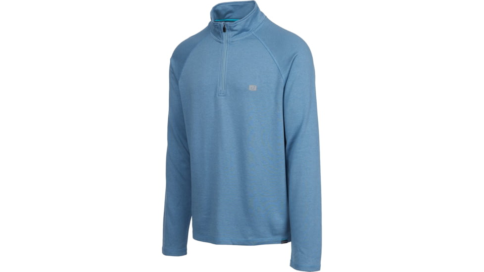 AVID Sportswear Waterway Mock Neck Pullover - Mens, Blue Heaven, Medium, MK32309BLHMD