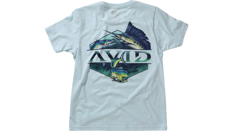 AVID Sportswear Youth Slammed T-Shirt - Boys, Seafoam, Extra Large, YT12402SFMXL