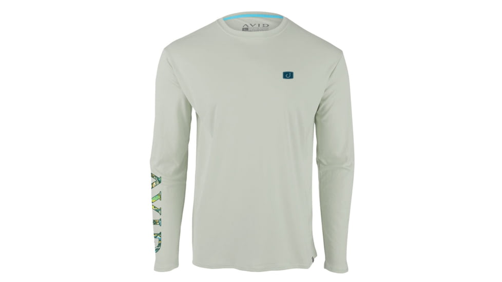 AVID Sportswear Youth Strong Chaser Avidry Long Sleeve Shirt - Boys, Green Fig, Extra Large, YK32307GRFXL