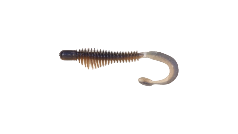 B-Fish-N AuthentX Moxie Curltail Swimbaits, 8, 4in, Stewarts Pro Blue, 4MR-118