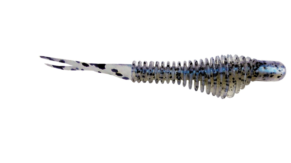 B-Fish-N AuthentX Ribb-Fin Swimbait, 4.25in, 8 pk Oystershell, 425RF-124