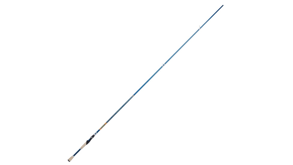 B&amp;M Diamond Jig Pole Series 8' 2 pc Graphite Rod, Aluminum eyes with stainless steel inserts, CF Handle, Med Light Action, DIA82