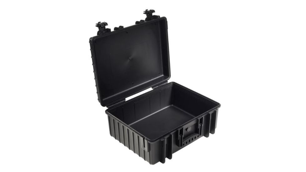 B&amp;W International Type 6000 Black Outdoor Case Empty, Black, Medium 6000/B