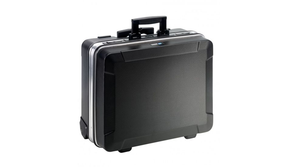 B&amp;W International GO wheeled tool case with pocket boards, Black, 120.04/P