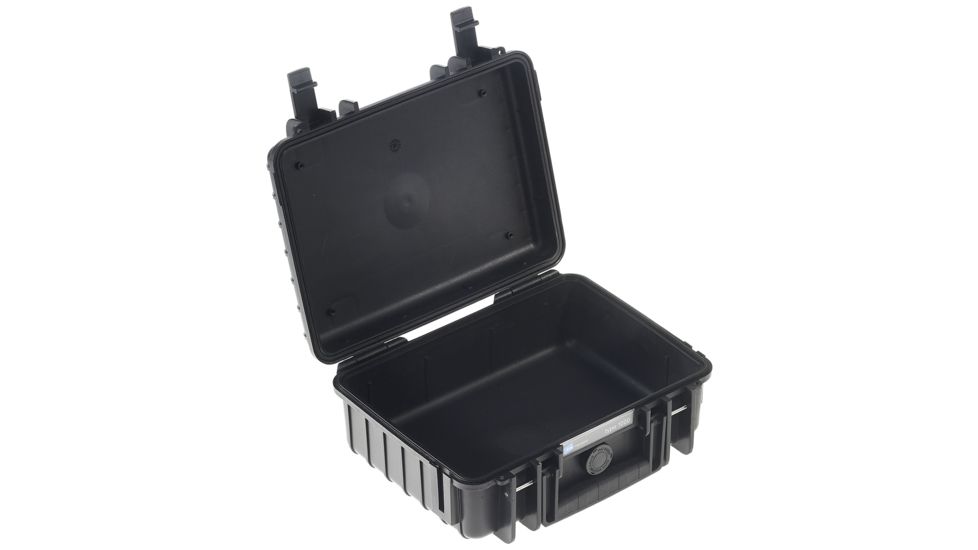 B&amp;W International Type 1000 Black Outdoor Case Empty, Black, Small 1000/B