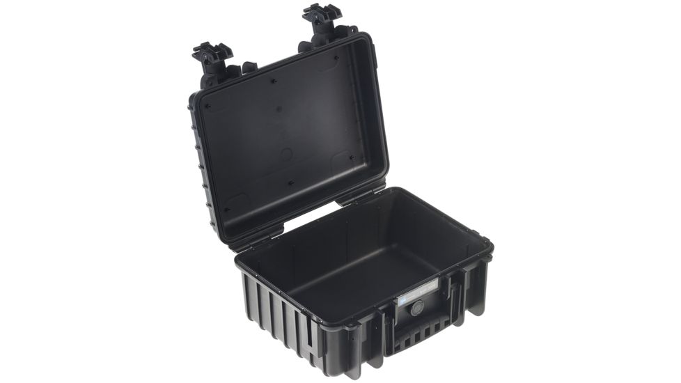 B&amp;W International Type 3000 Black Outdoor Case Empty, Black, Medium 3000/B
