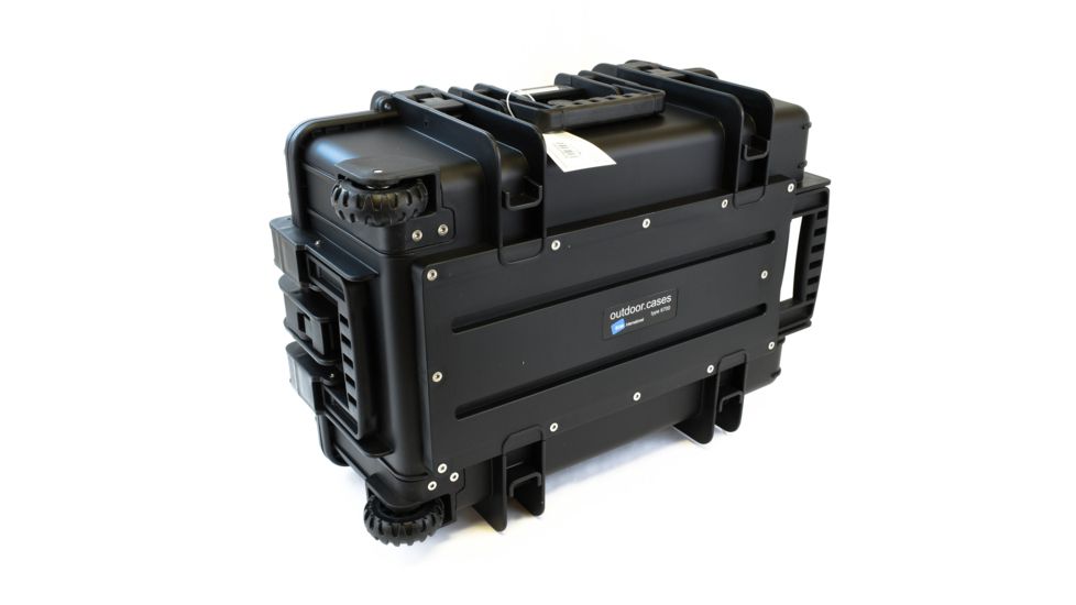 B&amp;W International Type 6700 Black Outdoor Case With Si Foam, Black, Large 6700/B/SI