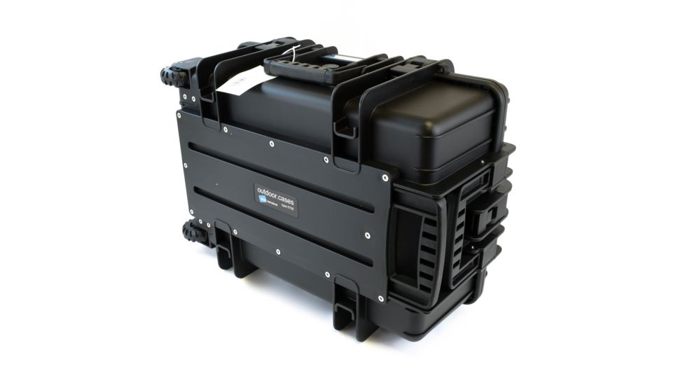 B&amp;W International Type 6700 Black Outdoor Case With Si Foam, Black, Large 6700/B/SI
