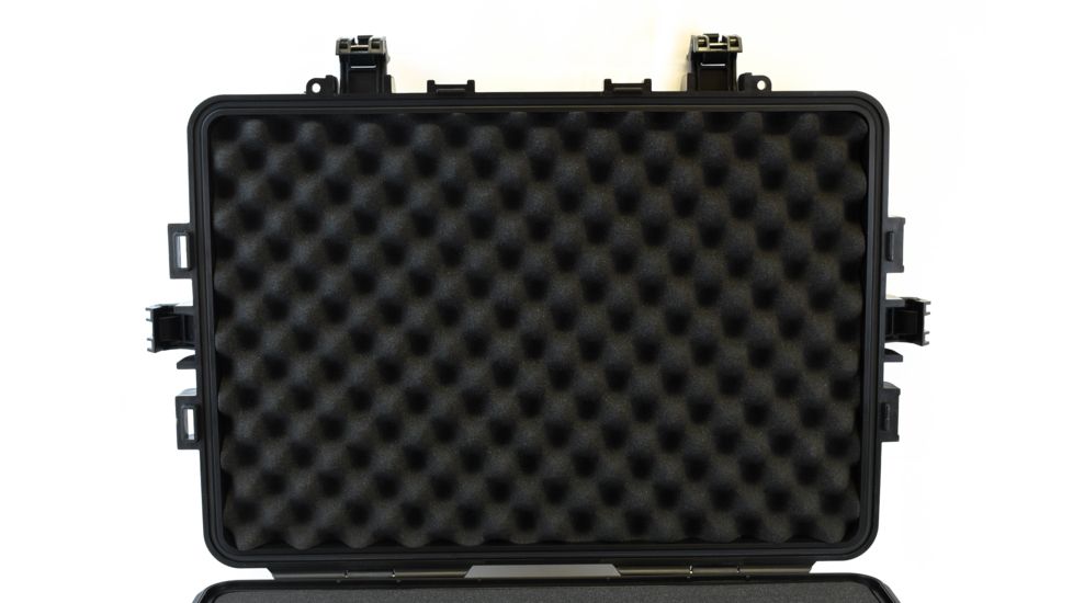 B&amp;W International Type 6700 Black Outdoor Case With Si Foam, Black, Large 6700/B/SI