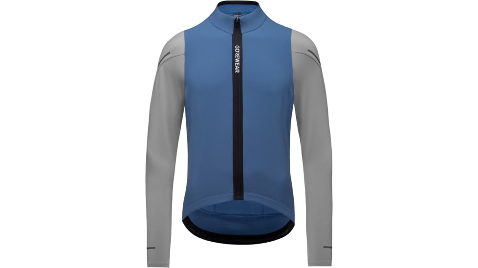 GOREWEAR SPINSHIFT Thermo Long Sleeve Cycling Jersey Mens in Cargo Blue/Lab Gray Medium Form fit E84F89F5, 101086-CABF-M