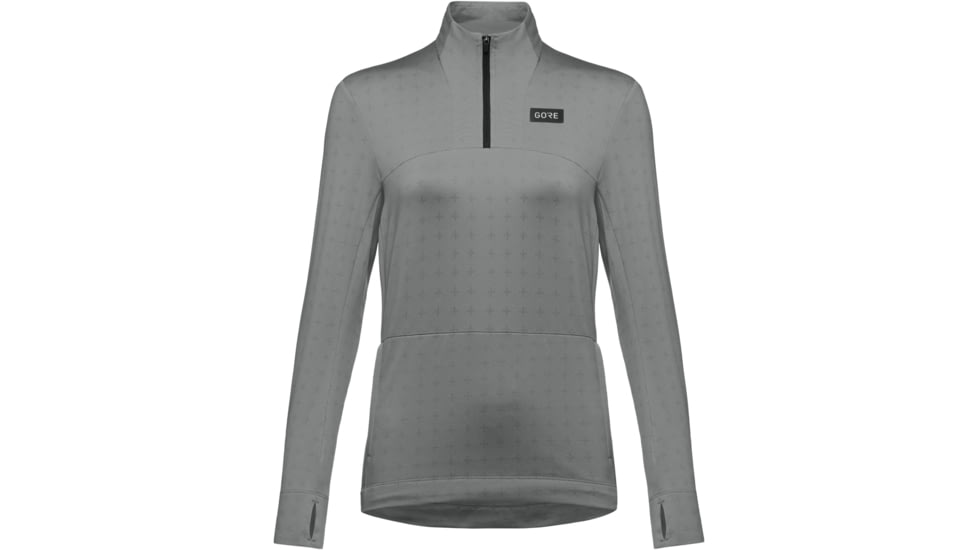 GOREWEAR Everyday Running Thermo 1/4-Zip Womens in Lab Gray Small 4-6 Regular fit 78978548, 100940-BF00-38