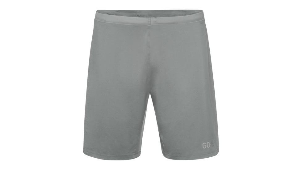 GOREWEAR Mens R5 2in1 Running Shorts in Lab Gray Medium Slim fit 4514BA2A, 100621-BF00-L