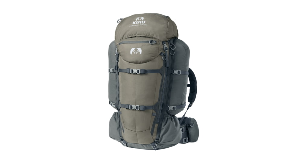 KUIU PRO 6000 Pack, Ash Phantom, Cordura Fabric, Adult, 7495724007582