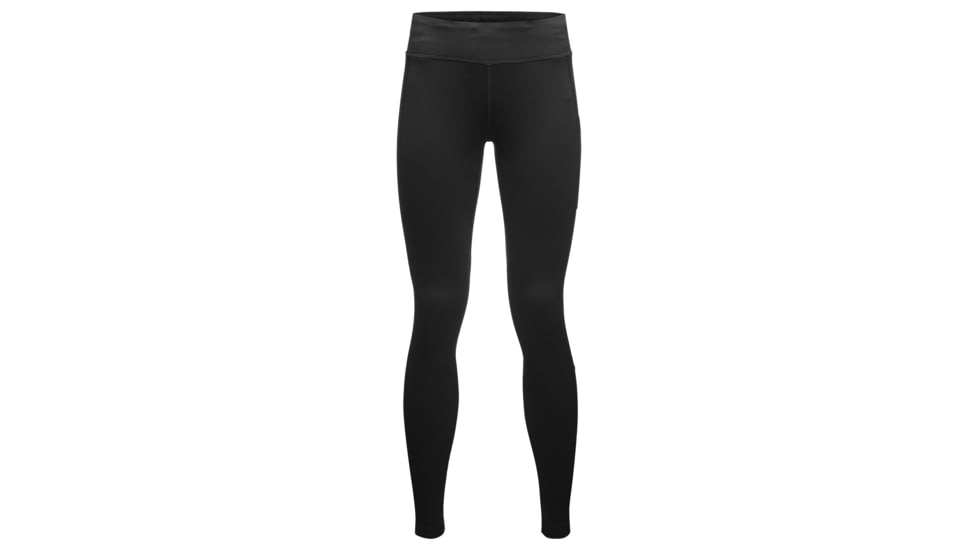 GOREWEAR R3 Womens Thermo Running Tights in Black 2XS Slim fit E81EAA72, 100535-9900-34