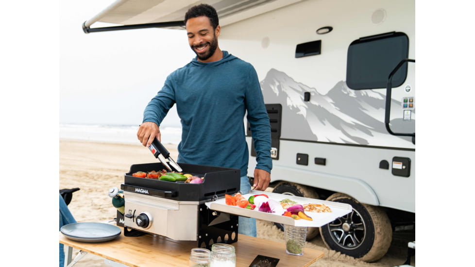 Magma Crossover Single Burner w/ Griddle Top Bundle, Multi, One Size, CO10-118