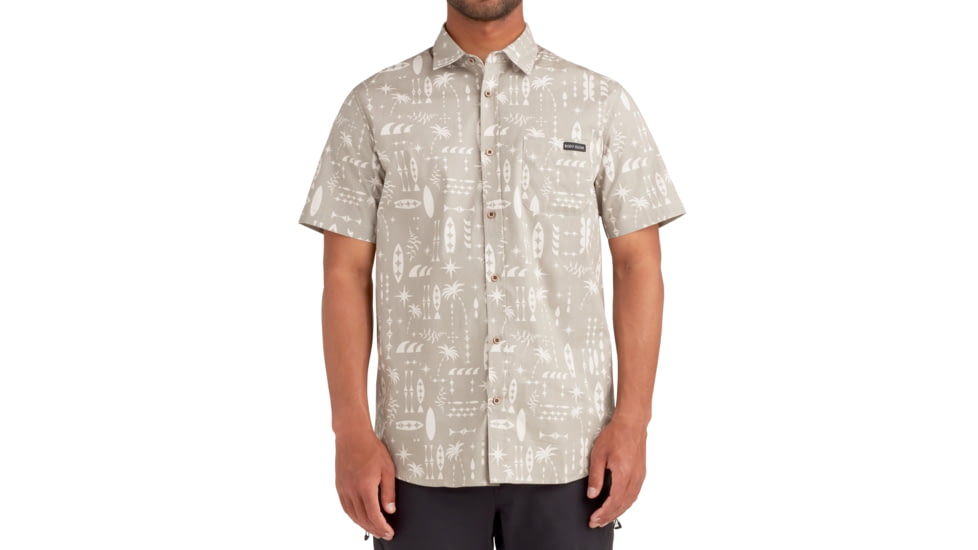 Body Glove Outrigger Button-Up Shirt - Natural 4ACE46C2, S, Natural, KVA8970-NAT-S
