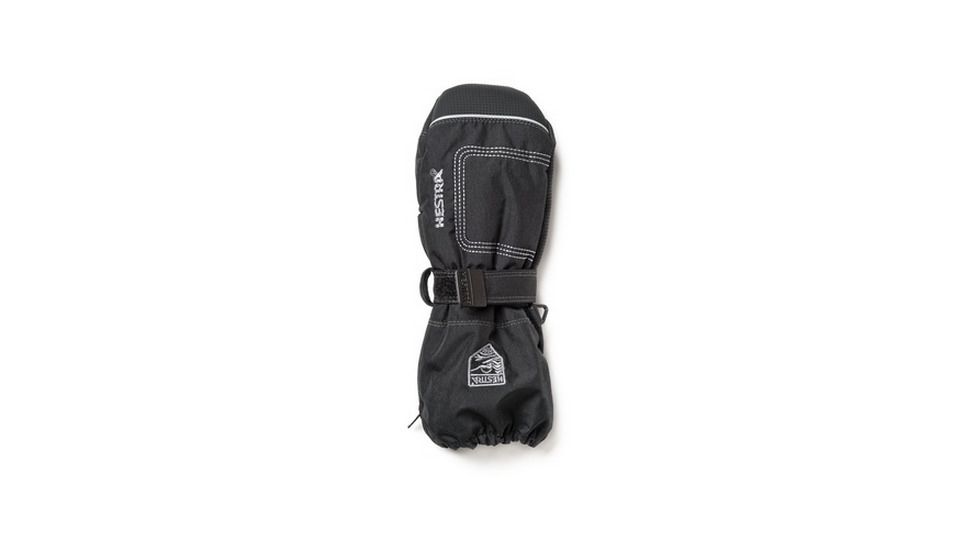 Hestra Baby Zip Long Mitts - Kids-5-Black/Black hes0009-5-Black/Black