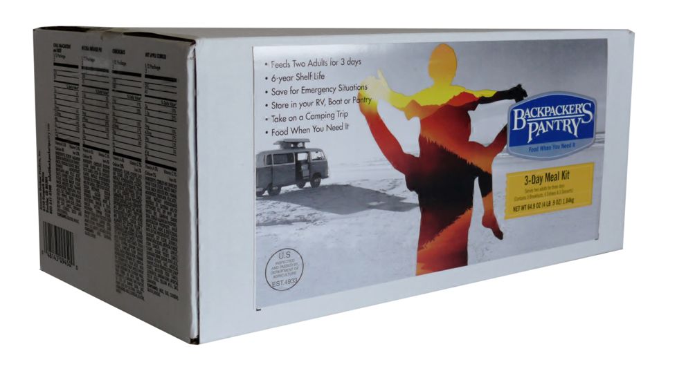 Backpackers Pantry 3-Day Meal Kit - Bulk