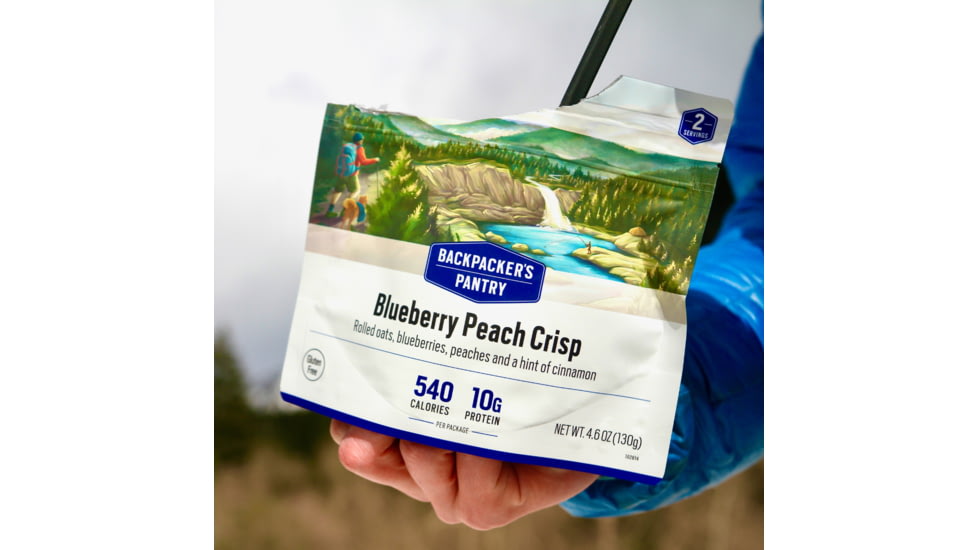 Backpackers Pantry Blueberry Peach Crisp, 2P, 102614
