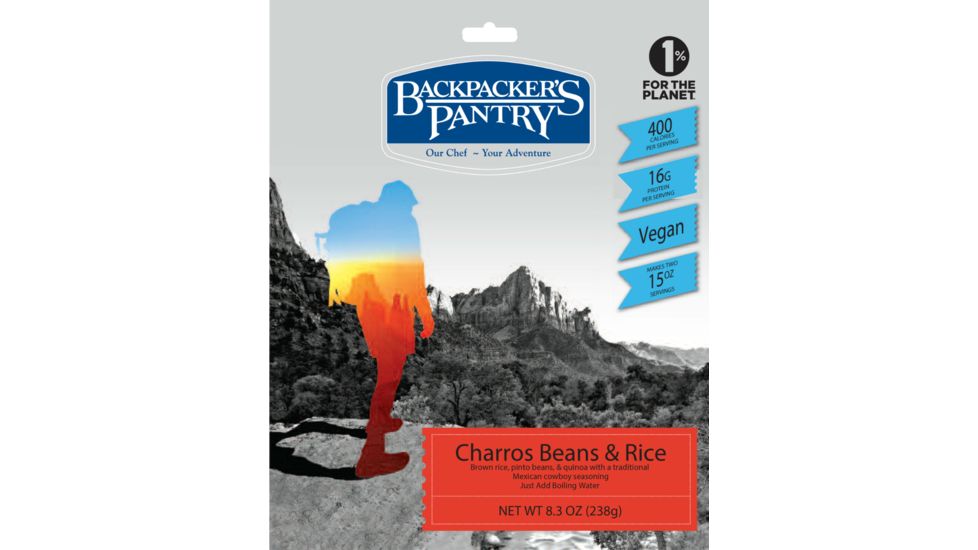 Backpackers Pantry Charros Beans and Rice - 2 Servings