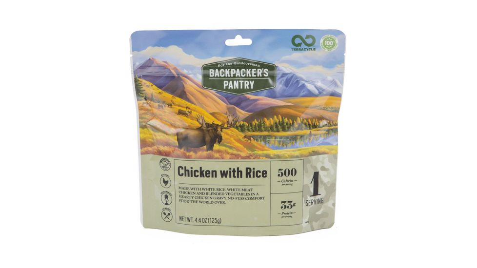 Backpackers Pantry Chicken and Rice, 1 Serving, 101712