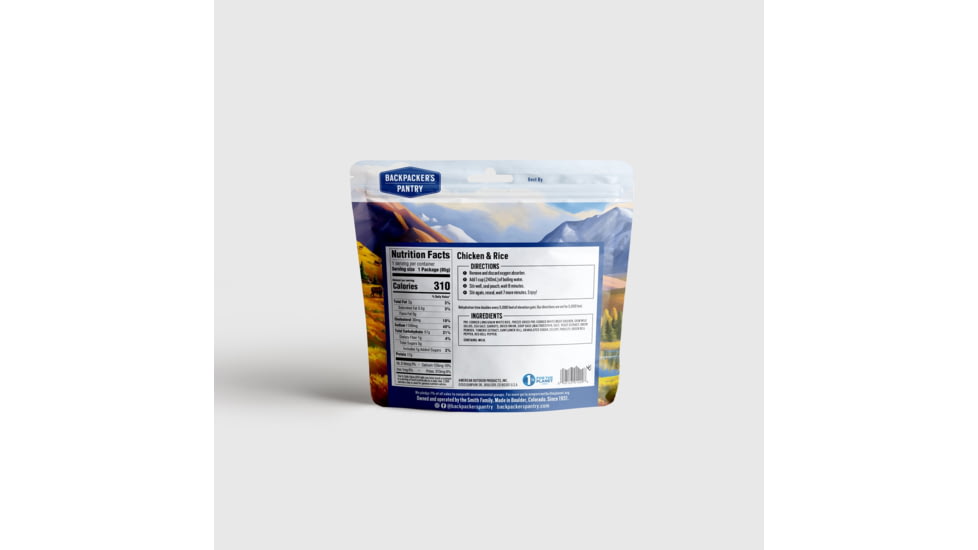 Backpackers Pantry Chicken and Rice Meal Kit, 101409