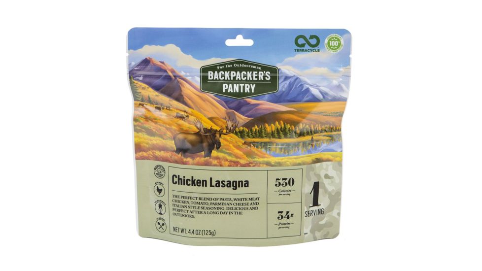 Backpackers Pantry Chicken Lasagna, 1 Serving, 101711