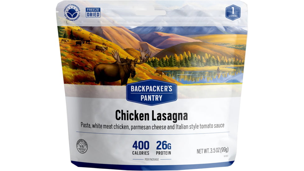 Backpackers Pantry Chicken Lasagna Meal Kit, 101402