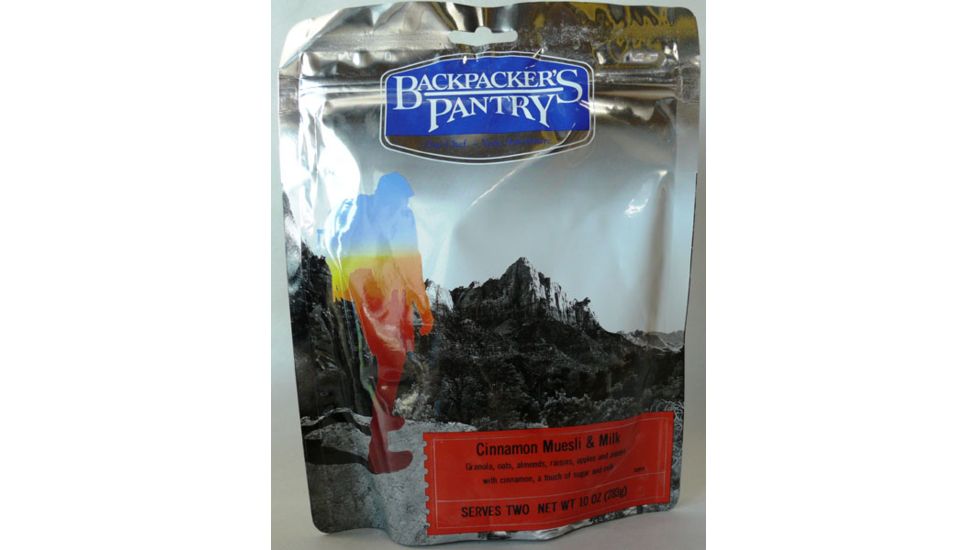 Backpackers Pantry Cinnamon Muesli &amp; Milk - 2 Servings