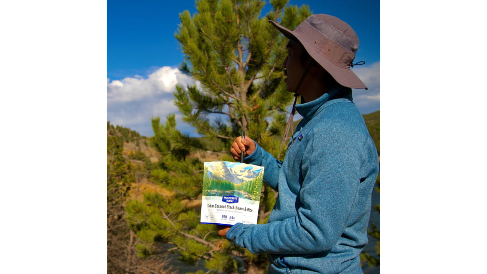 Backpackers Pantry Cuban Coconut Rice &amp; Black Beans, Vegan, 2 Servings, 102321