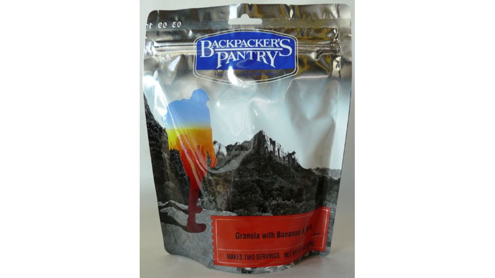 Backpackers Pantry Granola with Bananas &amp; Milk - 2 Servings